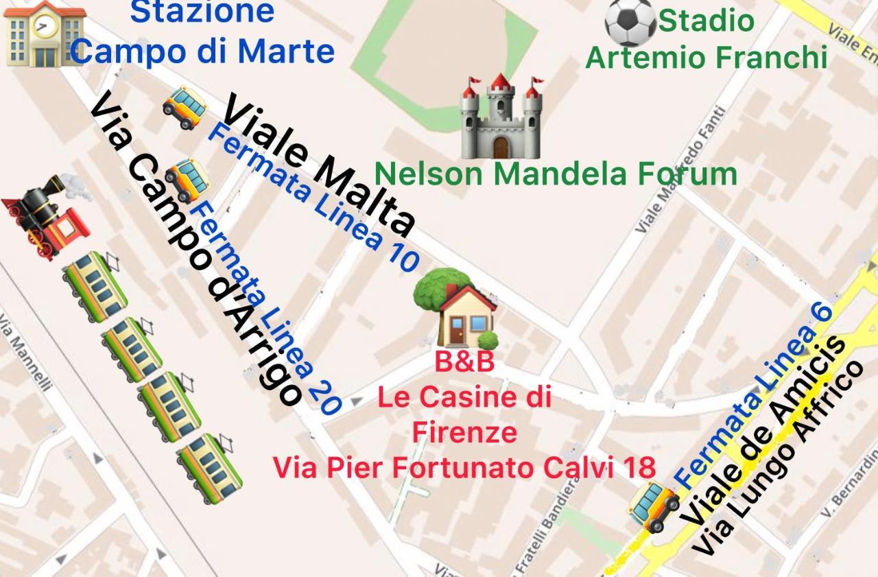 Bed and Breakfast Le Casine Di Firenze Exterior foto